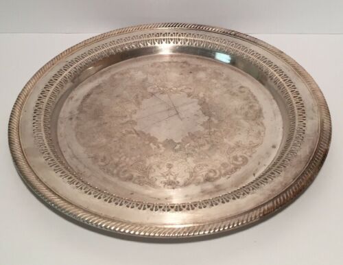 Antique WM Rogers Silver Plated 12 1/4