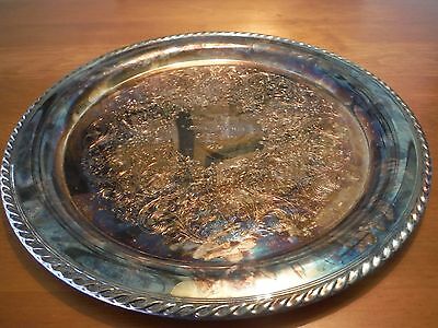 Silver Platter, engraved, 15