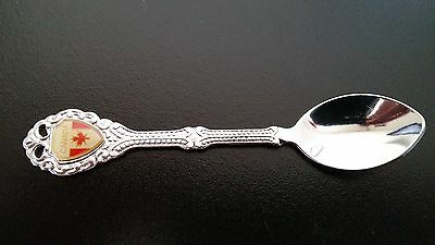 Silverplate Enamel Marco Canada Souvenir Spoon