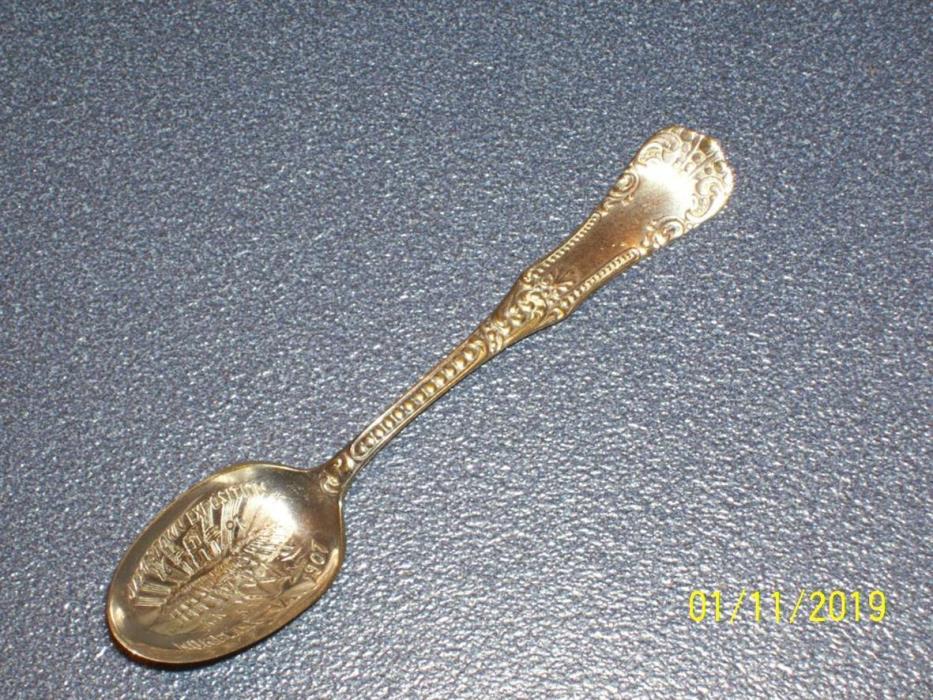 Jamestown Exposition Norfolk, Va. 1907 Souvenir Spoon 4.25