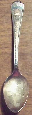 1933 A Century Of Progress Chicago antique souvenir spoon ~ East View Admin Bldg