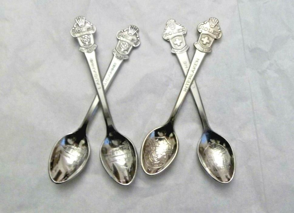 ROLEX LUCERNE BUCHERER Collector Spoons