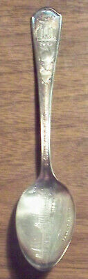 1933 A Century Of Progress Chicago antique souvenir spoon ~ Hall Of Science