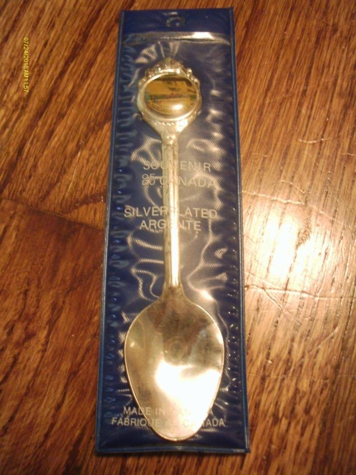 Niagara Falls Canada Silver Plated Souvenir Collector Spoon