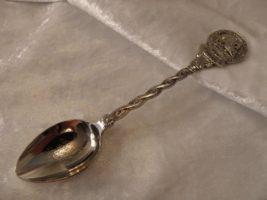 SOUVENIR SPOON FIRST MAN ON THE MOON APPOLLO 11 JULY 20 1969 NICE COLLECTION