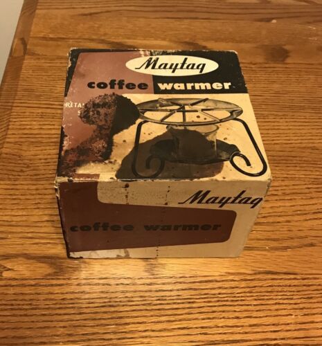 Rare Vintage Maytag Coffee Warmer With Box Newton, Iowa