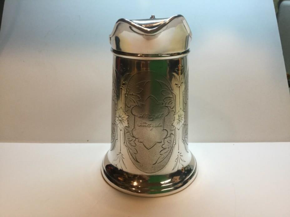 ANTIQUE SIMPSOM HALL MILLER & CO. TREBLE HOLLOWWARE CREAM/SYRUP PITCHER