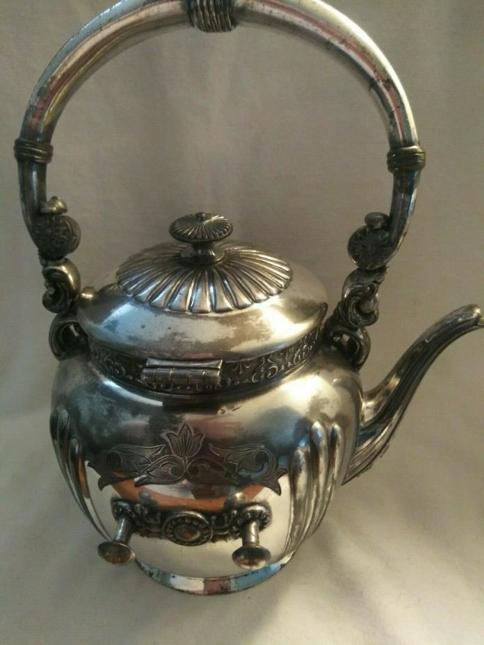 Antique Knickerbocker Silver Co. Coffeepot Teapot Server 929 stamp