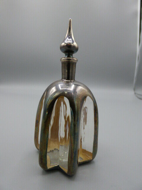 Asprey Sterling Silver Perfume Bottle