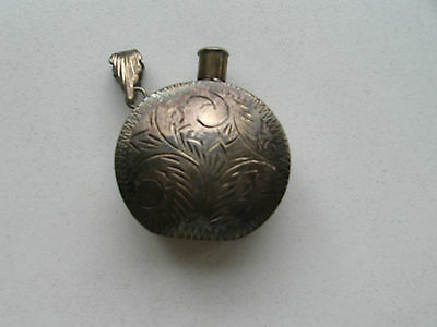 Sterling Silver Pendant Perfume Bottle