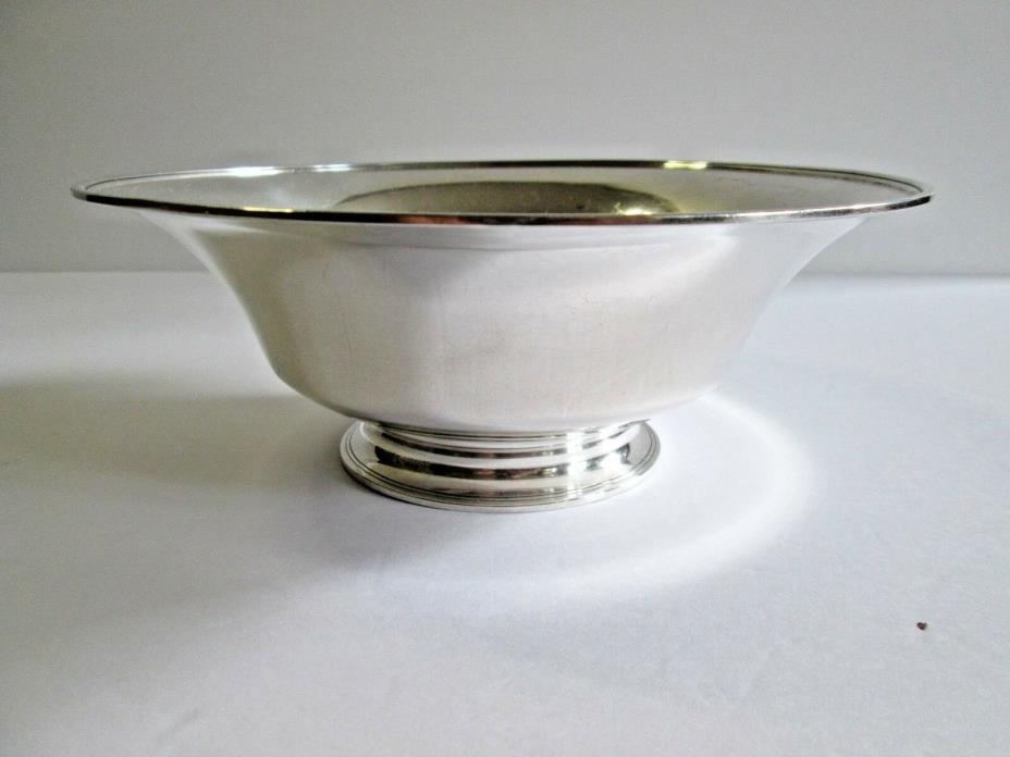 Tiffany & Co. Sterling Silver Footed Bowl 8 1/2