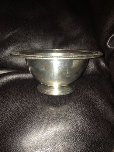 INTERNATIONAL STERLING SILVER COURTSHIP FOOTED BOWL Y92