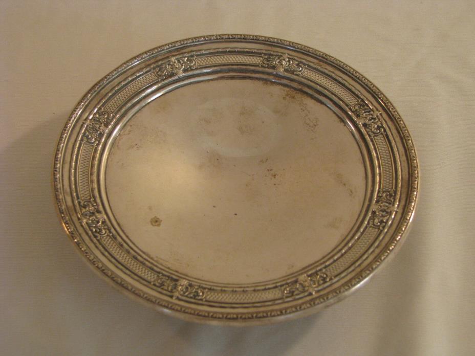 International Silver Company Sterling Silver Compote Pedestal Dish B23-1