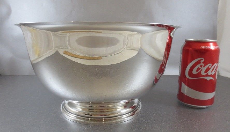 LARGE BIRKS STERLING CENTER OR FRUIT BOWL. 10