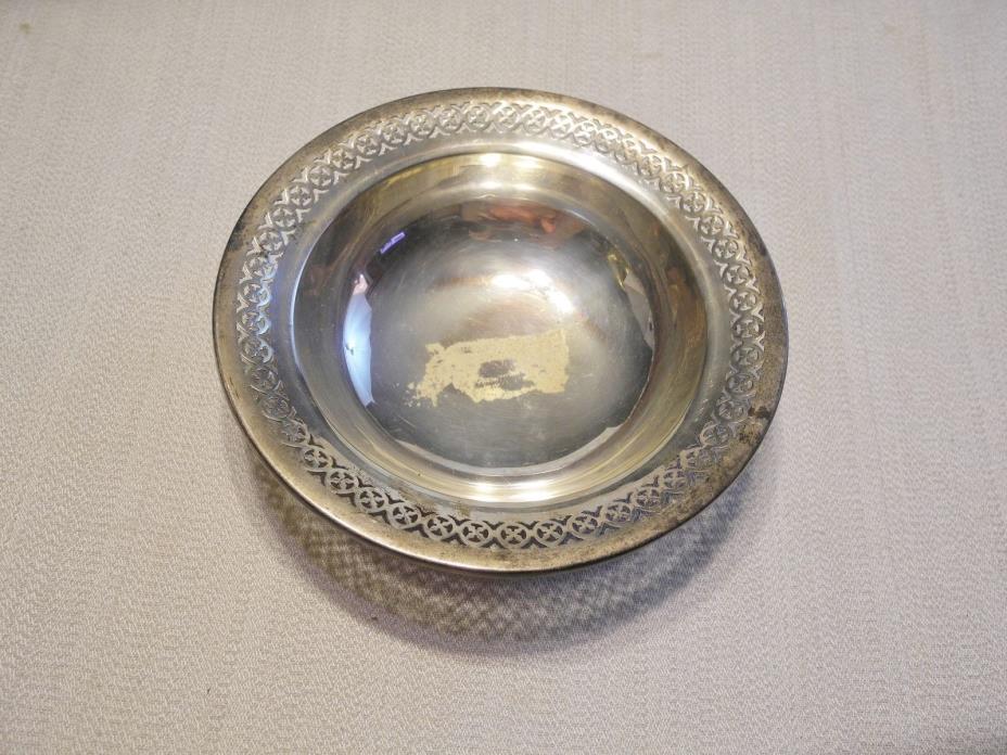 Antique J. E. CALDWELL & Co. STERLING SILVER Candy Dish 1485
