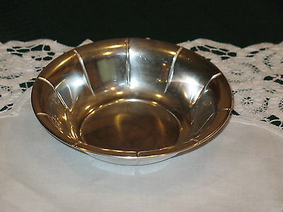 58g. PREISNER .925 Sterling Silver condiment nut candy dish bowl 5-3/8 x 1-5/16