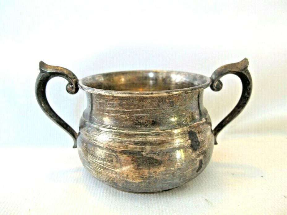 Antique Gorham Sterling Silver Small Bowl Cup w/ Handles 5 x 2