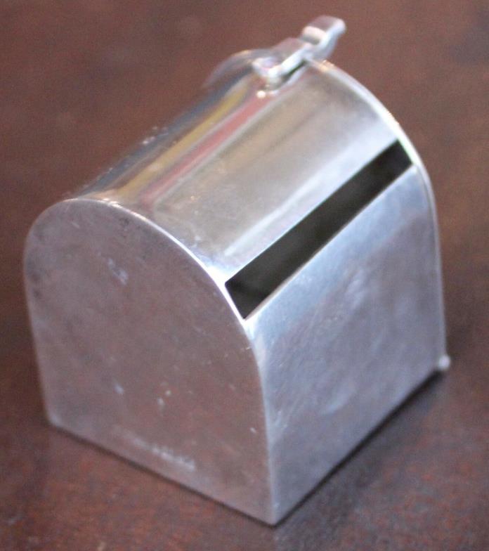 LOVELY TIFFANY AND CO STERLING SILVER VINTAGE MAIL BOX STAMP BOX PERFECT