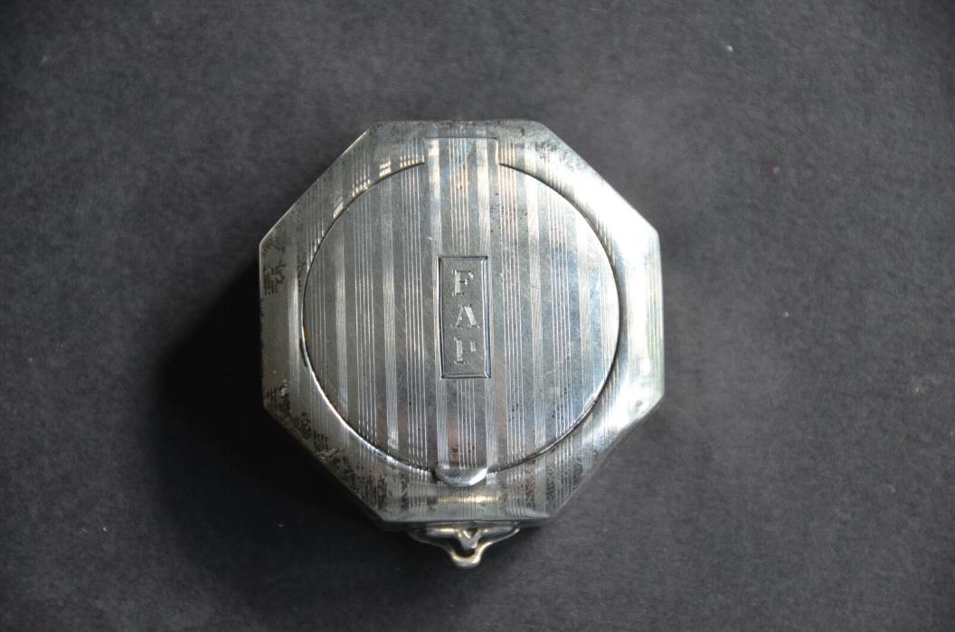 Antique Sterling Compact/Pillbox