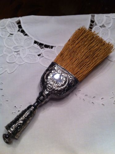 Fancy Scroll Floral Design Whisk Broom