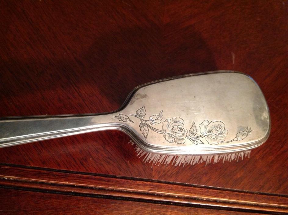 Sterling Silver Antique Hair Brush GorHam brand