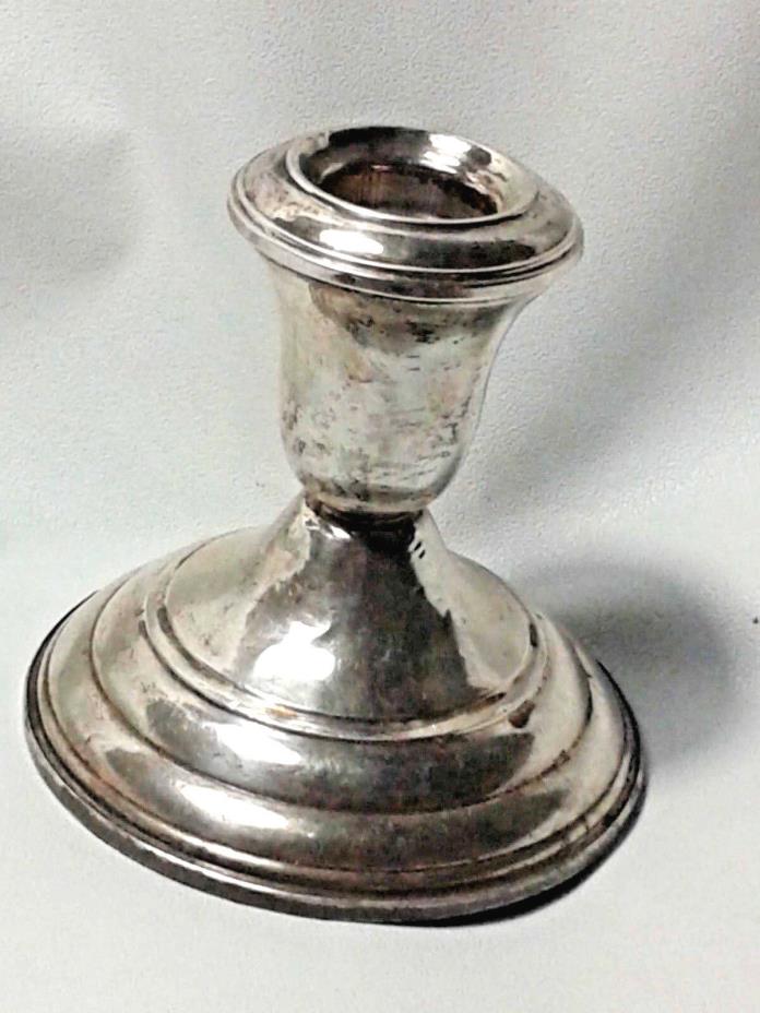 Reed & Barton Sterling Silver Weighted Reinforced Candle Holders 20