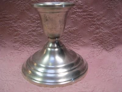 Lord Saybrook INTERNATIONAL STERLING Silver CANDLESTICK N238 Weighted Reinforced