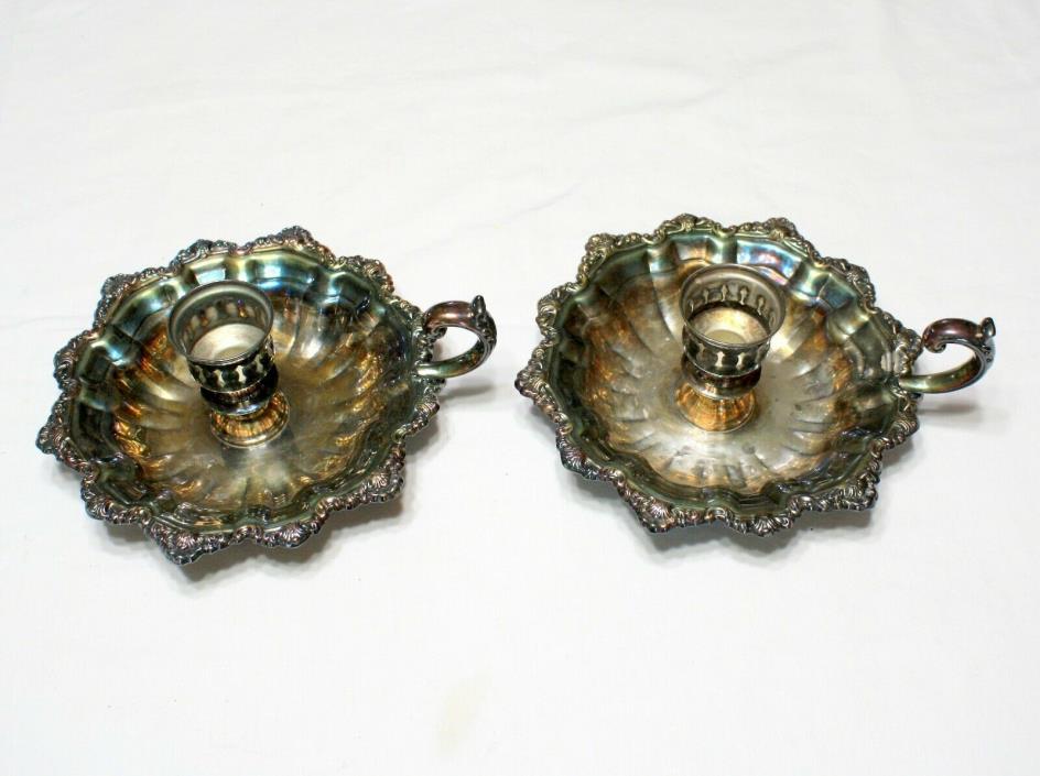 2 TOWLE SILVER PLATE 8