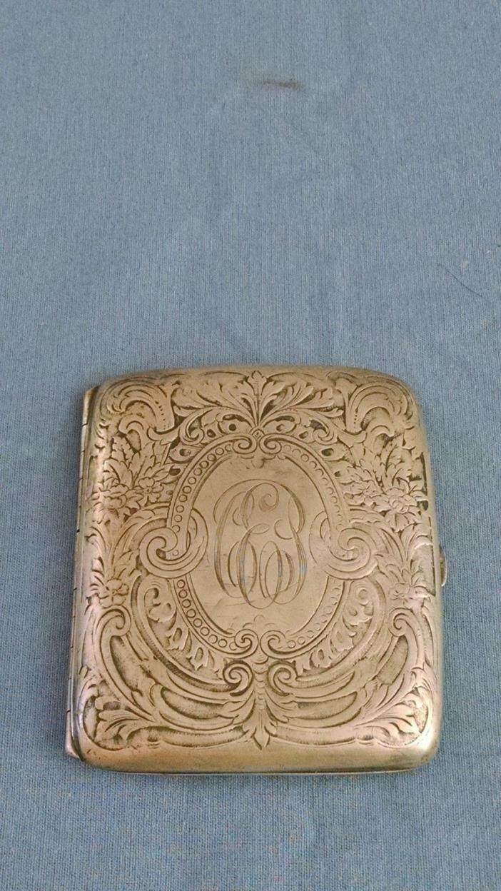 sterling silver card case