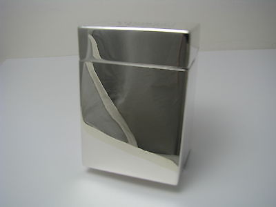 STERLING SILVER CIGARETTE CASE COLLAPSIBLE BOX by Black Starr Frost ca1900s Rare