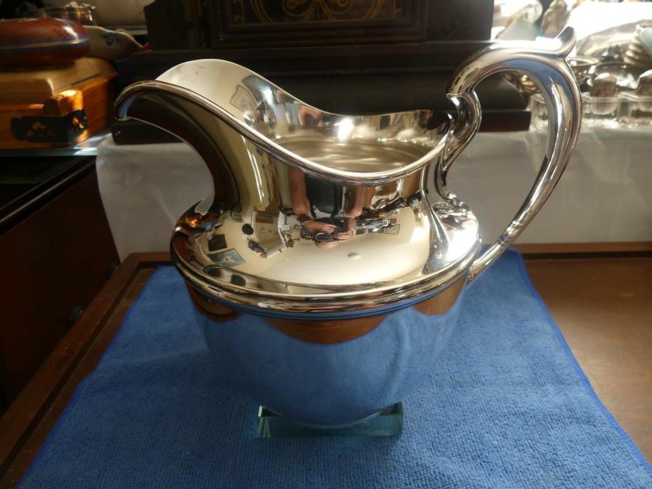 Gorham Sterling Pitcher From J.E. Caldwell 4 1/2 Pint Number 024 Puritan