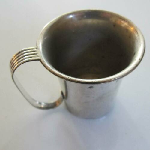 DUNKIRK Sterling Silver Tapered BABY CUP - No Initials No Monogram