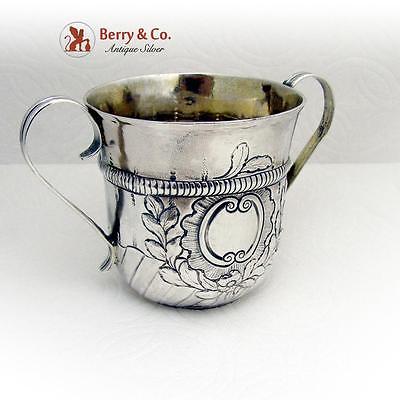 Early George III Caudle Cup William Cripps Sterling Silver 1763 London
