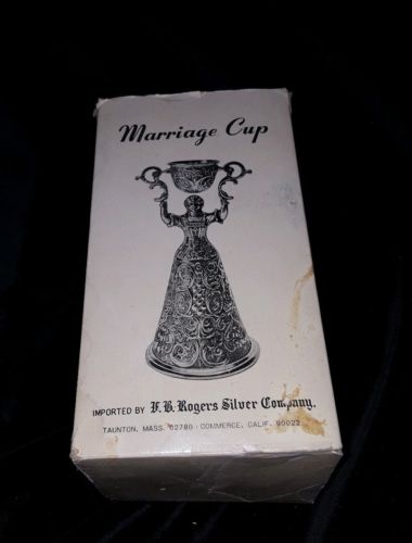 Marriage Cup imported by FB Rogers Silver Co