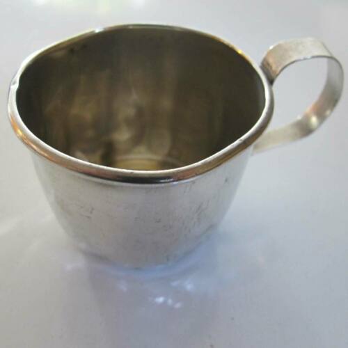 WATROUS Co. Sterling Silver BABY CUP - No Initials No Monogram