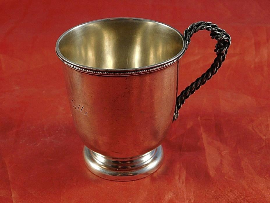 ANTIQUE BIGELOW BROS & KENNARD BOSTON COIN SILVER CUP