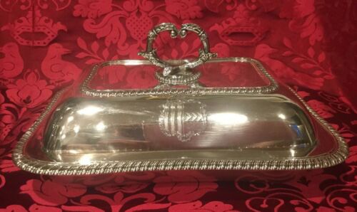 WILLIAM BATEMAN 1825 STERLING ENGLISH SILVER Covered Entree Dish Highest Quality