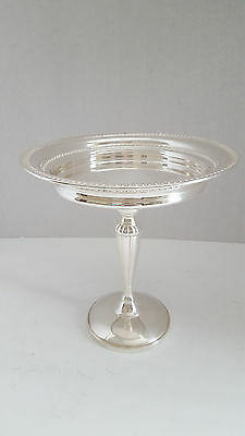 Vintage Sterling Silver Fisher Tall Compote Dish