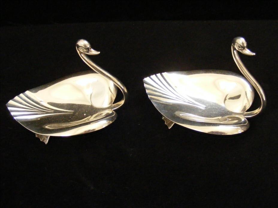 Tiffany and company sterling silver swans