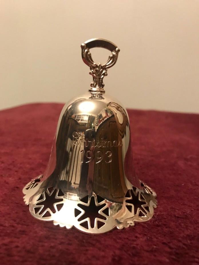 Towle 1993 Silverplate Christmas/Holiday Bell