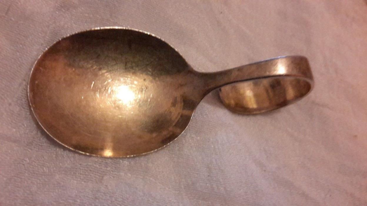 Gorham baby spoon Sterling Silver Rounded Handle Finger Spoon