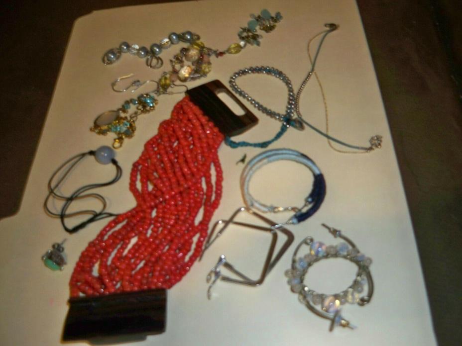 Jewelry Assortment Bracelets, Ear Rings and much more