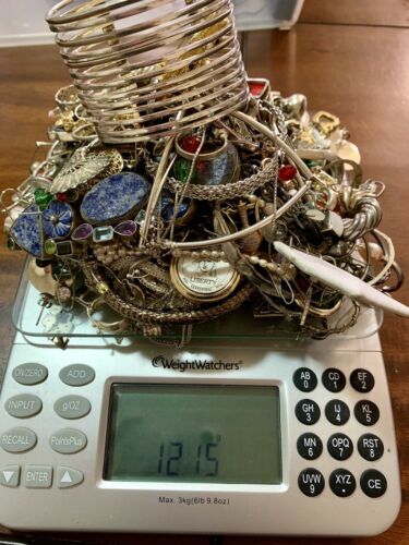 1,215 Grams Of Scrap Sterling Silver