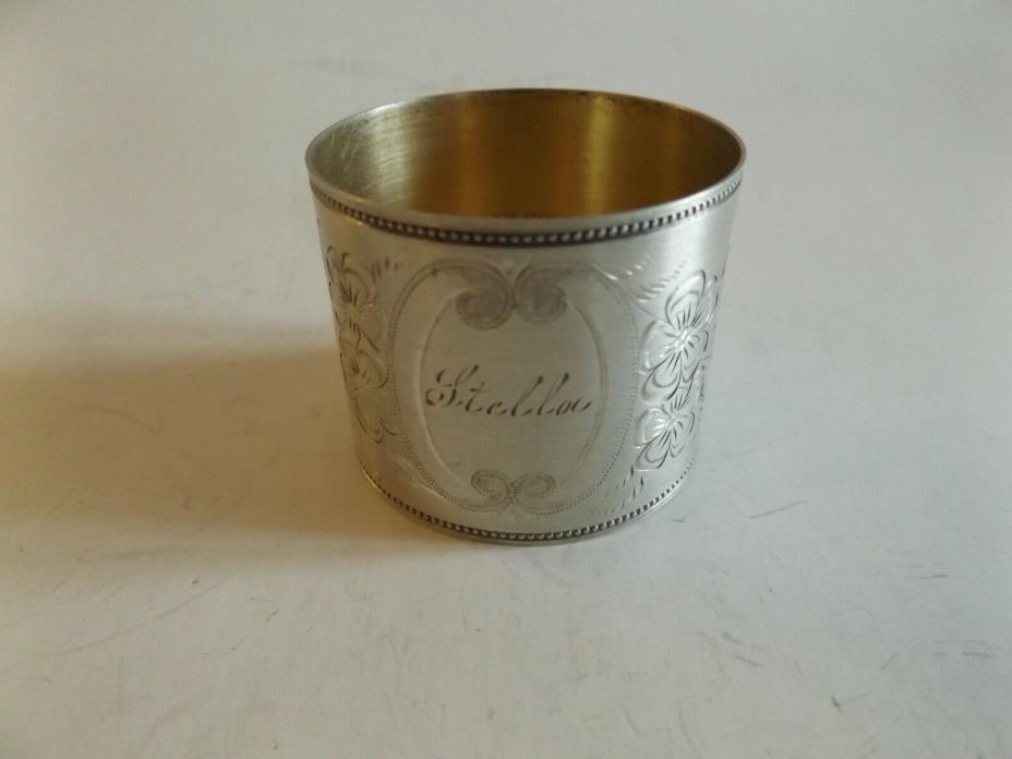 Watrous American Sterling Silver Napkin Ring 