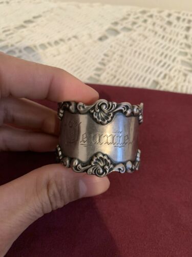 Antique towle sterling napkin ring 433