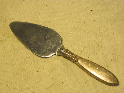 vintage Webster sterling silver small spatula spreader knife old spread utensil