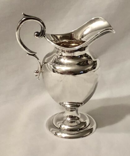 Antique 1900 Henry Williamson Sterling Silver Mini Ewer Jug Birmingham 64g