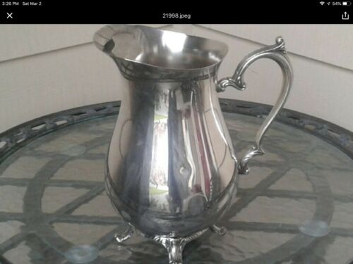 Sterling Silver Water Pitcher By International Silver Company
