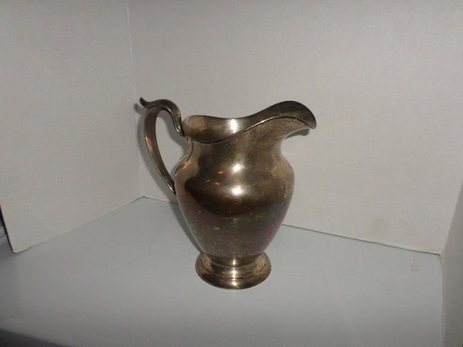 Vintage Gorham large sterling silver 4 1/4 pt water pitcher 182