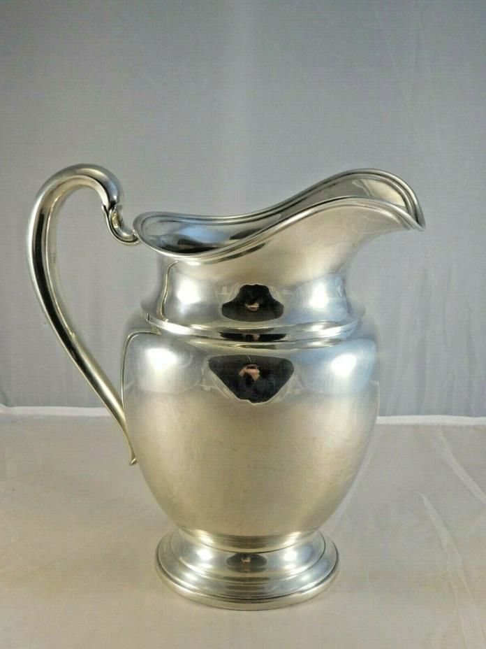 INTERNATIONAL STERLING SILVER 4 1/2 PINT WATER PITCHER E97